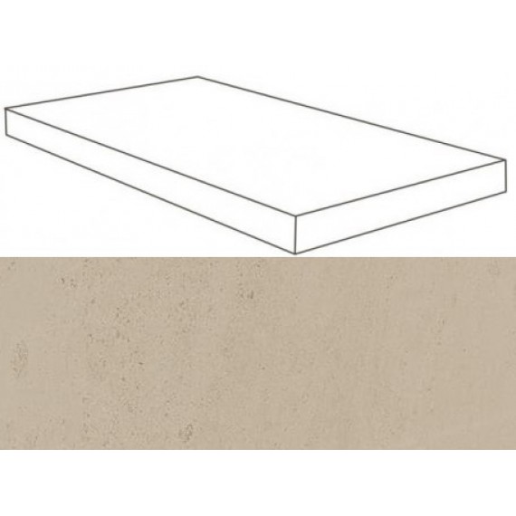 Керамогранит Ступени 620070001095 Sand Scalino Angolare SX Lap 33x120