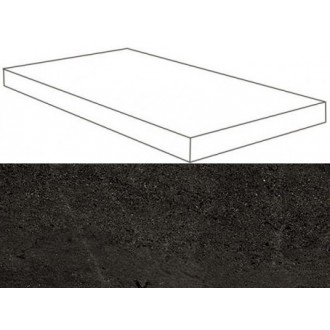 Ступени 620070001098 Dark Scalino Angolare SX Lap 33x120