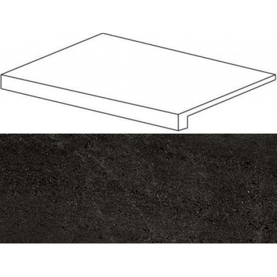 Керамогранит Ступени 620070001113 Dark Scalino Frontale Lap 33x60