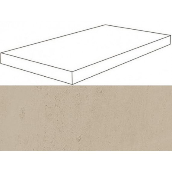 Керамогранит Ступени 620070001120 Sand Scalino Angolare DX Lap 33x60