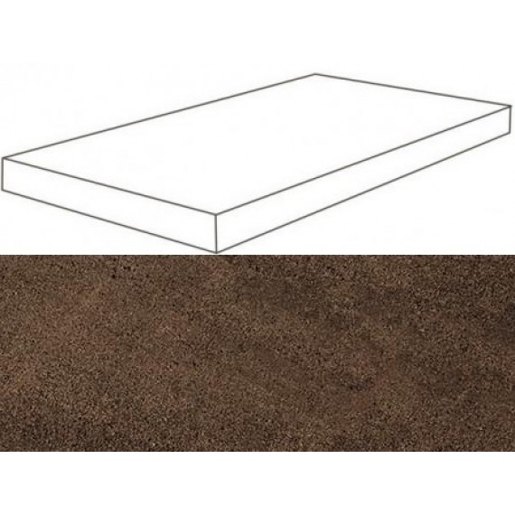 Керамогранит Ступени 620070001122 Moka Scalino Angolare DX Lap 33x60