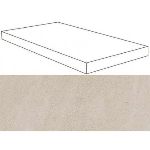 Керамогранит Ступени 620070001124 Ice Mist Scalino Angolare SX Lap 33x60