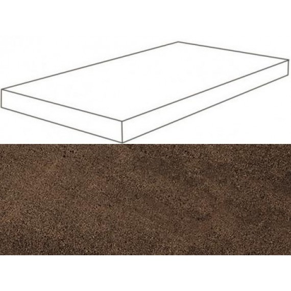 Керамогранит Ступени 620070001132 Moka Scalino Angolare DX 33x60