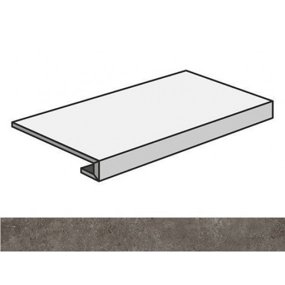 Керамогранит Ступени 620070001189 Drift Grey Scal.120 Front/Дрифт Грей Ступ.120 Фронт 33x120