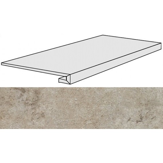 Керамогранит Ступени 742253 La Roche Ecru Gradino 33x120x3
