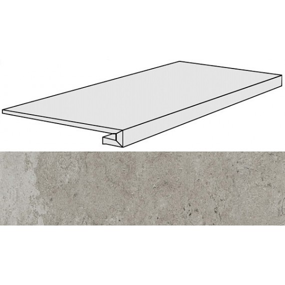 Керамогранит Ступени 742254 La Roche Grey Gradino 33x120x3
