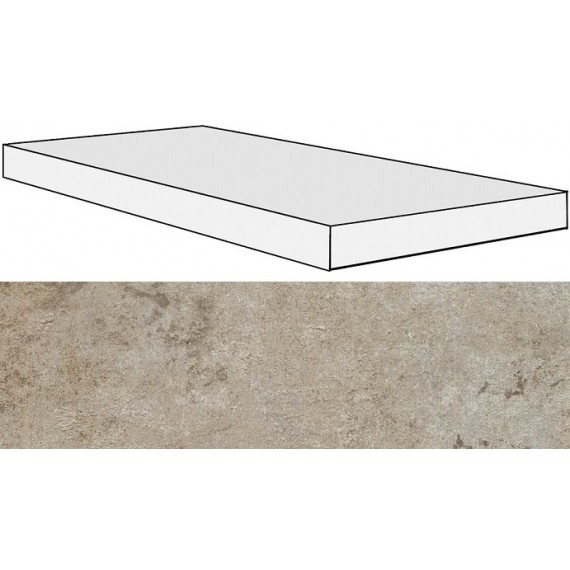 Керамогранит Ступени 742257 La Roche Ecru Ang.Gradino DX 33x120x3