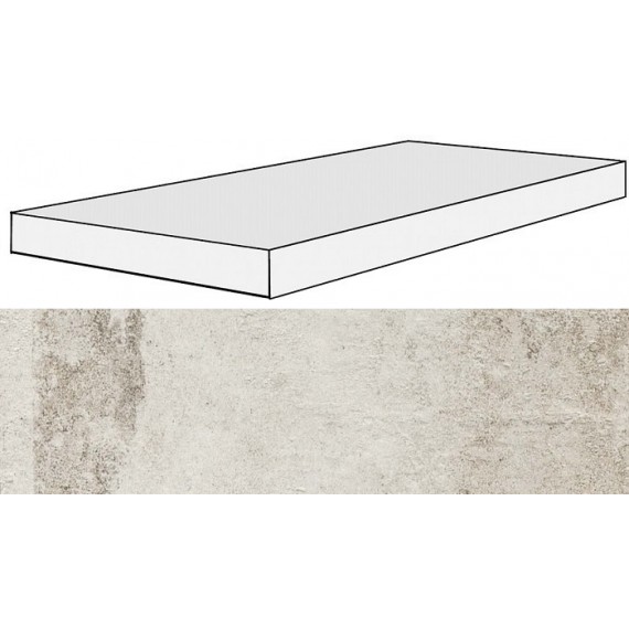 Керамогранит Ступени 742260 La Roche Blanc Ang.Gradino SX 33x120x3