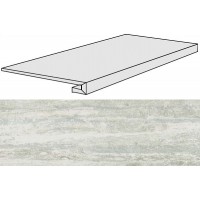 Ступени 748332 Travertini White Gradino Glossy 33x120x3