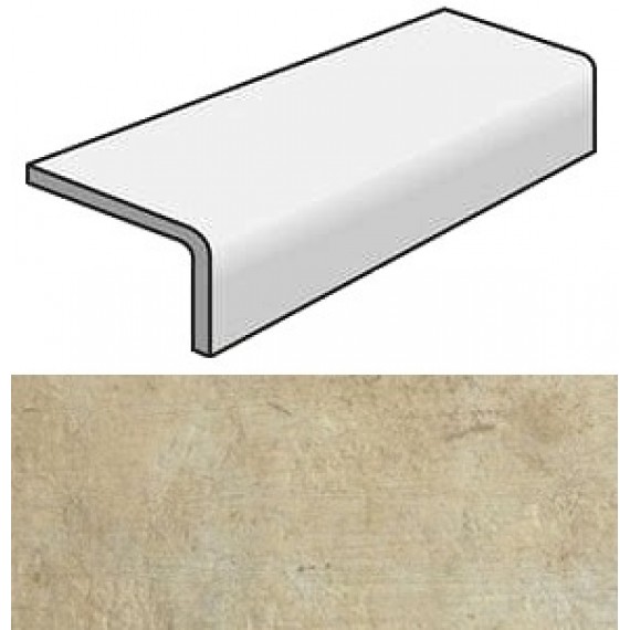 Керамогранит Ступени 755955 Matieres Mou Elemento Elle Strutturato 15x30x4