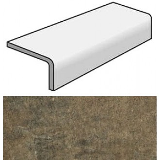 Ступени 755958 Matieres Brun Elemento Elle Strutturato 15x30x4