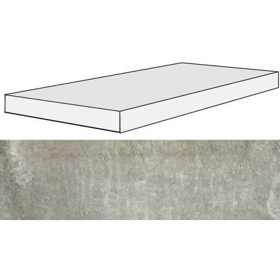Керамогранит Ступени 755975 Matieres Nuage Ang.Gradino SX 33x120x3