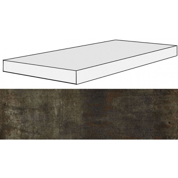 Керамогранит Ступени 755977 Matieres Barrique Ang.Gradino SX 33x120x3