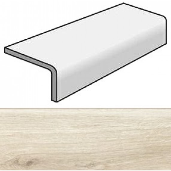 Керамогранит Ступени 756092 Planches Amande Elemento Elle Strutturato 15x60x6