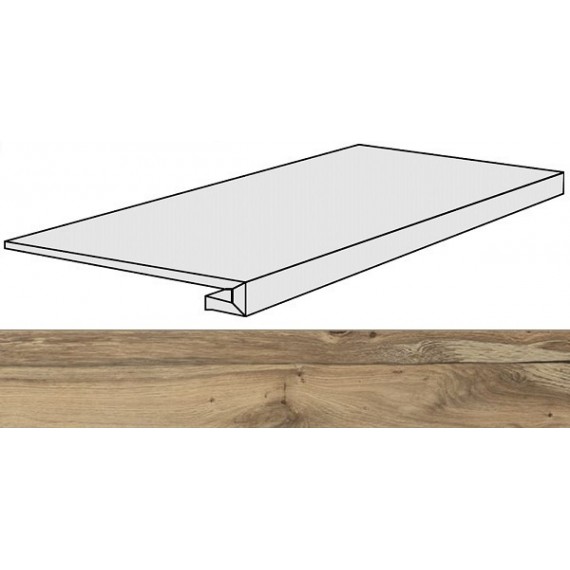 Керамогранит Ступени 756100 Planches Noisette Gradino 40x120x3