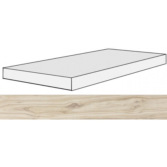 Керамогранит Ступени 756107 Planches Amande Angolo Gradino SX 40x120x3
