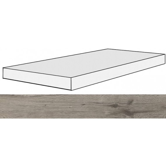 Керамогранит Ступени 756109 Planches Perle Angolo Gradino SX 40x120x3