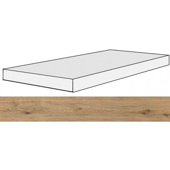 Керамогранит Ступени 756110 Planches Noisette Angolo Gradino SX 40x120x3