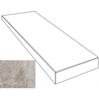 Ступени 76102 GRADONE ANGOLARE SX GRIGIO 4x32x80