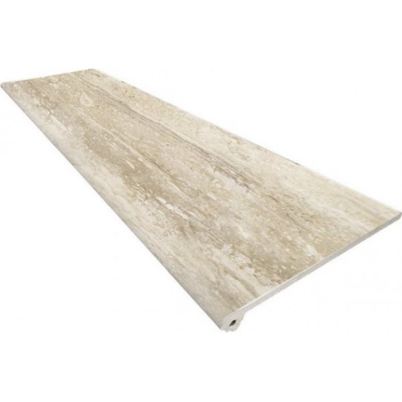Керамогранит Ступени A036717 Peldano Fior. Travertino Brescia 33x120