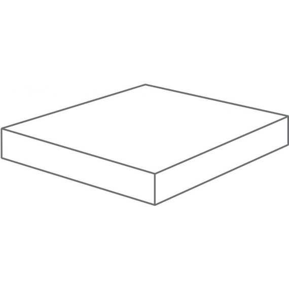 Керамогранит Ступени A6H8RCD ANGOLARE DX NAT MINERAL GREY 33x33