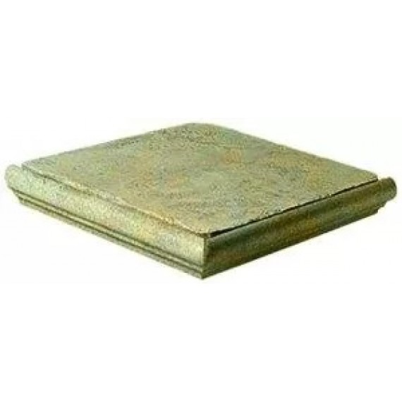 Керамогранит Ступени B65C2- Angolare Maya Sayil Verde 32.7x32.7
