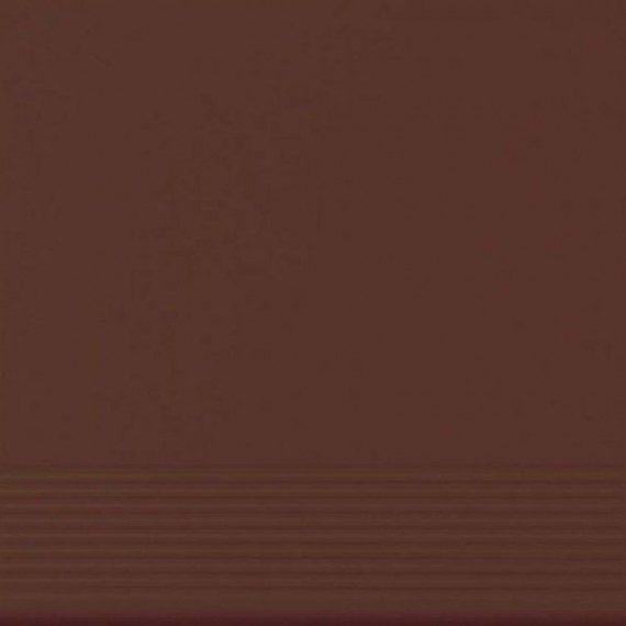Керамогранит Ступени Braz/Brown 5678 Ступень прямая 30,0х30,0х1,1