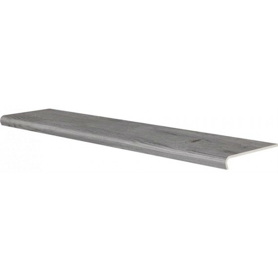 Керамогранит Ступени Cortone Grigio 1731 Ступень V-shaped структурная 32х120,2х1 (Рект)