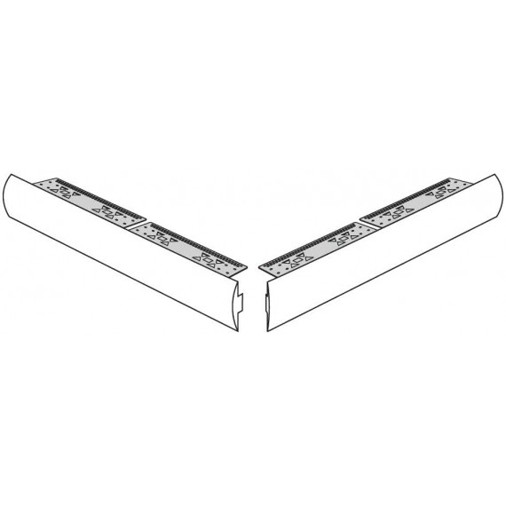 Керамогранит Ступени J613 Torello Ang. Fuligo Lapp.Rett 4x60