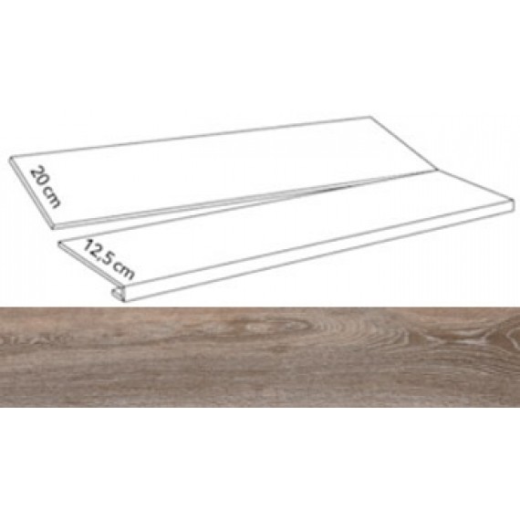 Керамогранит Ступени LEGNO GK120T Legno 32,5x120