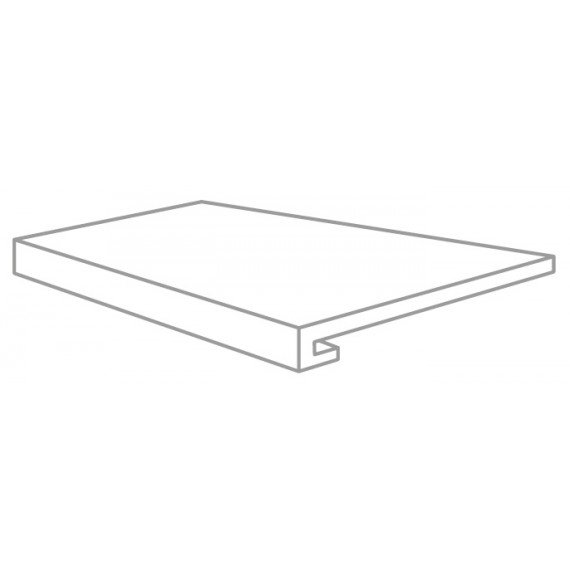 Керамогранит Ступени MMK9 Gradone Allmarble Statuario 32.5х120