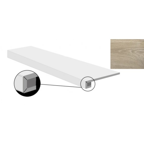 Керамогранит Ступени SWKS138 COSTA RETTA STEAM WORK OAK 30x120