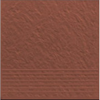 Ступени Simple Red stopnica prosta strukturalna 3-d 30x30