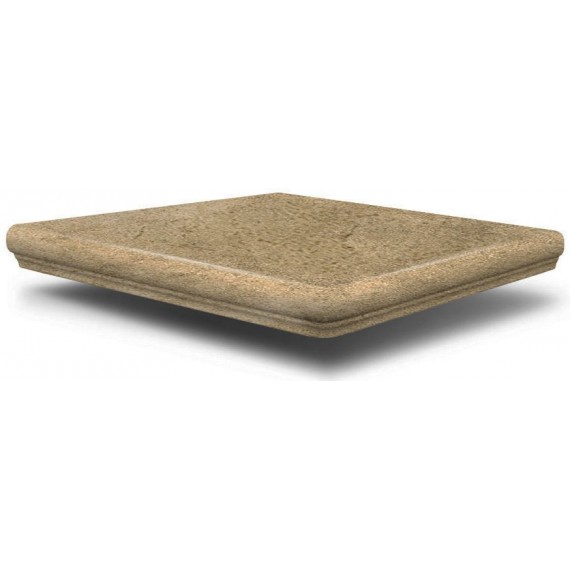 Клинкер Ступени n030934 Marburg Eckflorentiner DunkelBeige 32*32