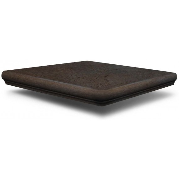 Клинкер Ступени n030935 Marburg Eckflorentiner Brown 32*32