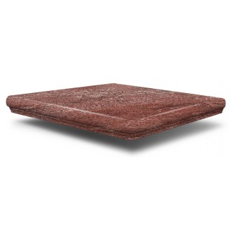 Ступени n065378 Frankfurt Eckflorentiner Ziegelrot 32x32