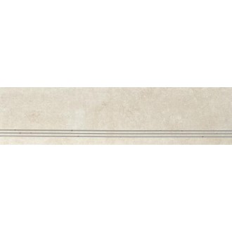 Ступень фронтальная Beton Ivory 30×120