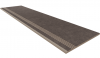 Ступень CA05 Cave Anthracite неполированный с насечками 30x120