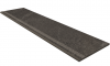 Ступень GB03 Gabbro неполированная с насечками 30x120x1