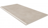 Ступень GF02 Graffito Light Beige неполированный с насечками 30x60