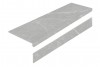 Ступень L Dakota Gris AS с подступенником 32x120