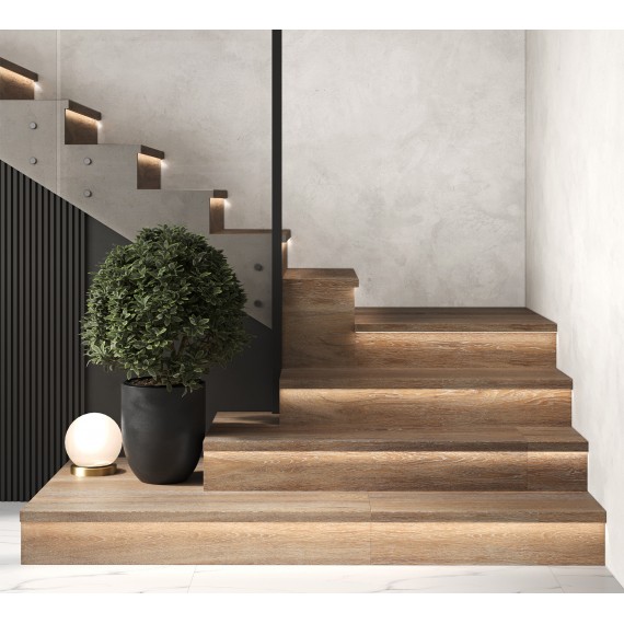 Ступени Ступень L Gilio Matt с подступенником 32x120