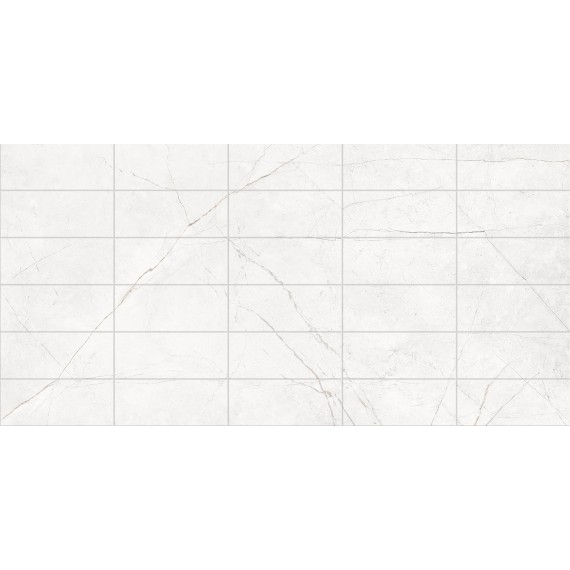 Керамогранит Фальшмозаика NL00 Nolana White Bricks Неполированный 59,2х119,3