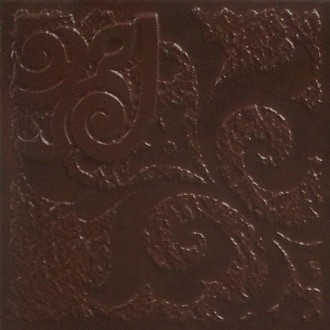 ная плитка Бордюр Каир 4Д клинкерная коричневый 14.7х14.7