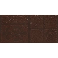 ная плитка Бордюр Каир 4Д клинкерная коричневый 14.7х29.8