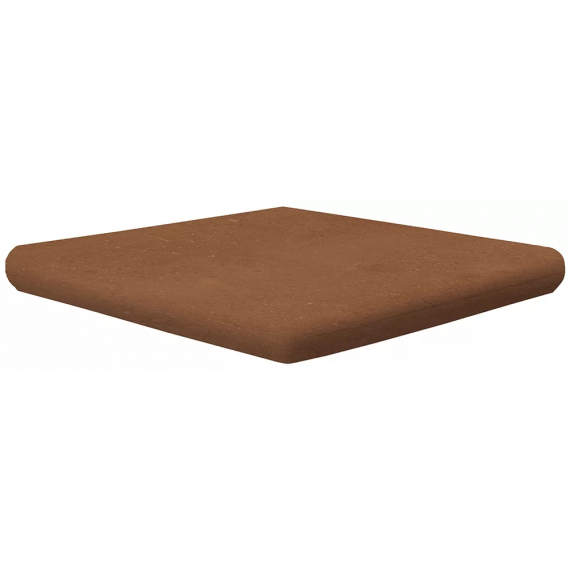 Клинкер ная плитка Ступень угловая Portland ML С-3 Lava 33x33