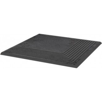 ная плитка Ступень угловая SEMIR Grafit 30x30