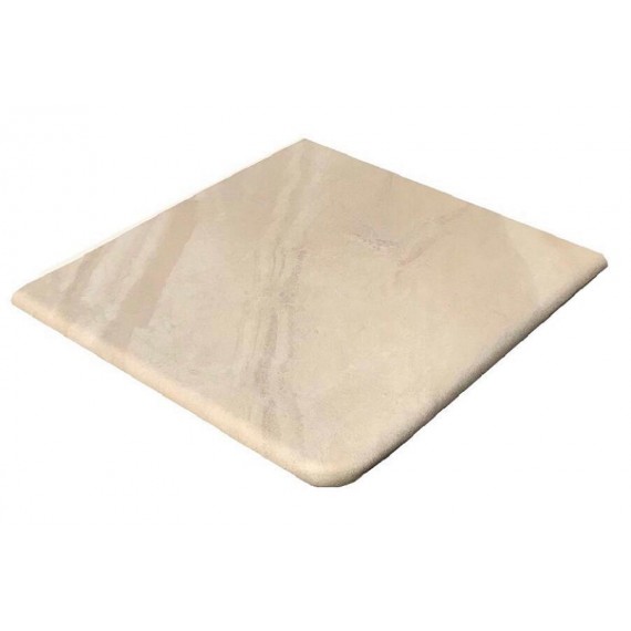 Клинкер ная плитка Ступень угловая Tibet Anti-Slip Beige 33*33