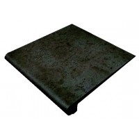 ная плитка Ступень фронтальная Rounded Stair-tread Antracite 33*33