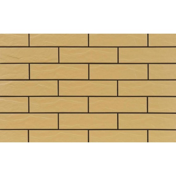 Клинкер ная плитка 9676 Elewacja rustiko piaskowa 24,5х6,5х0,65